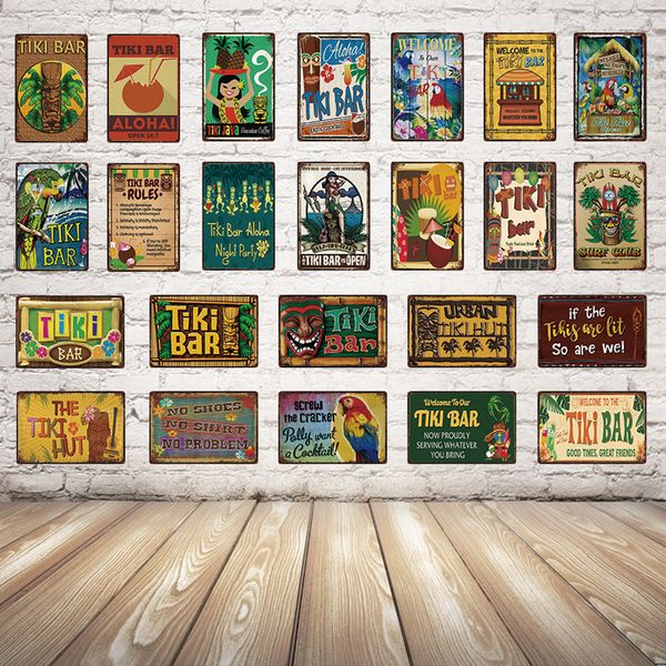 welcome to the tiki bar rules aloha open metal sign tin poster home decor wall art painting 20*30 cm size dy65
welcome to the tiki bar rules aloha open metal sign tin poster home decor wall art painting 20*30 cm size dy65