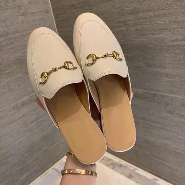 slippers horsebit half-drag classic fashion all-match leather handmade multi-color optional ladies mules half size can be customized, Black
slippers horsebit half-drag classic fashion all-match leather handmade multi-color optional ladies mules half size can be customized, Black