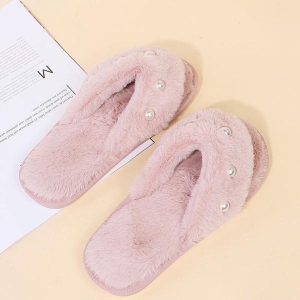 slippers women's plush women 2021 autumn and winter cross home pearl decoration sewing thread, Black
slippers women's plush women 2021 autumn and winter cross home pearl decoration sewing thread, Black