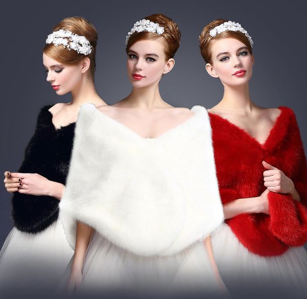 winter wraps wedding coat bridal faux fur wraps warm shawls outerwear black white red women jacket
winter wraps wedding coat bridal faux fur wraps warm shawls outerwear black white red women jacket