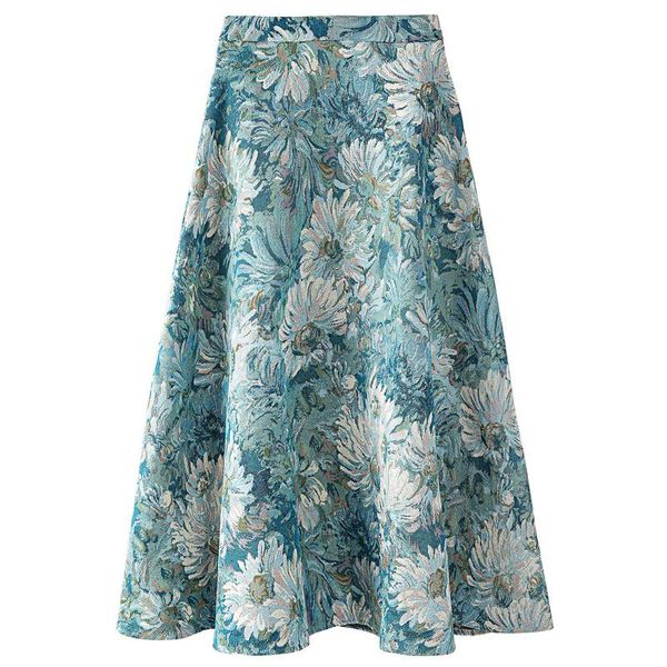 skirts elegant temperament flower print woman 2021 spring summer vintage fashion jupe tide high waist loose a line skirt, Black
skirts elegant temperament flower print woman 2021 spring summer vintage fashion jupe tide high waist loose a line skirt, Black