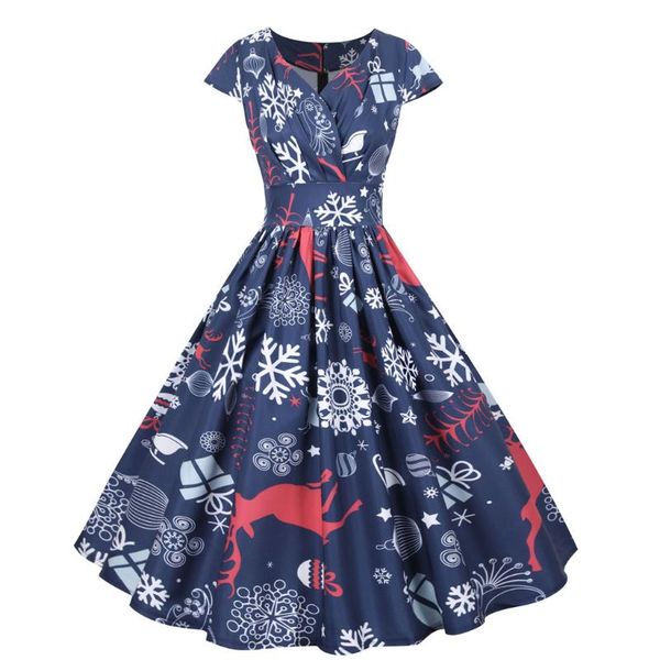 casual dresses vintage sleeveless christmas dress print housewife woman party night evening prom black robe noel femme, Black;gray
casual dresses vintage sleeveless christmas dress print housewife woman party night evening prom black robe noel femme, Black;gray