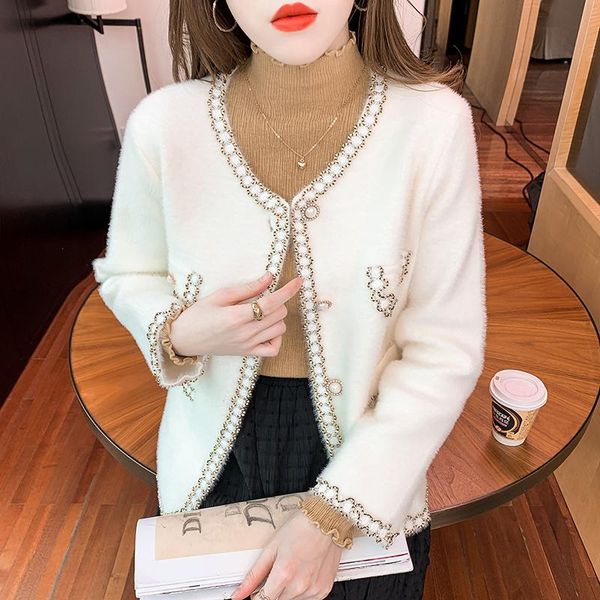 women's wool & blends autumn and winter thickened warmth cardigan jacket short coat for women korean clothing coats jackets, Black
women's wool & blends autumn and winter thickened warmth cardigan jacket short coat for women korean clothing coats jackets, Black