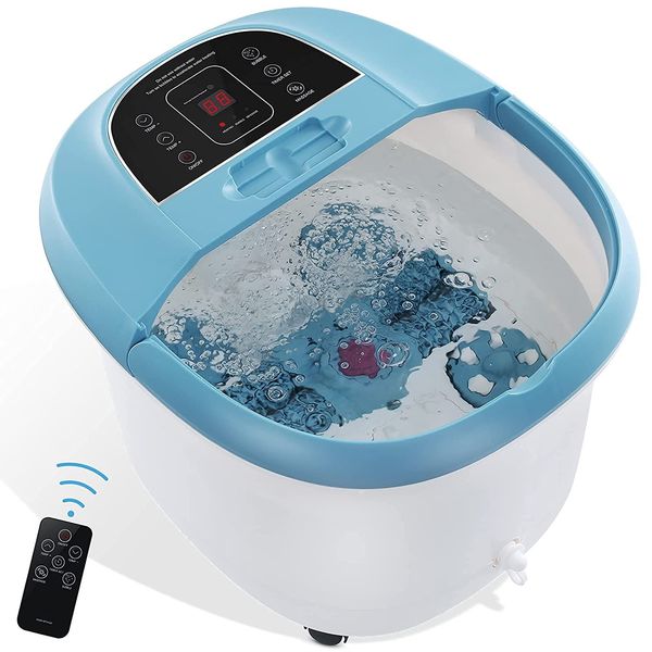 heated foot bath tub with heat bubbles vibration to comfort and soothe feet home use
heated foot bath tub with heat bubbles vibration to comfort and soothe feet home use