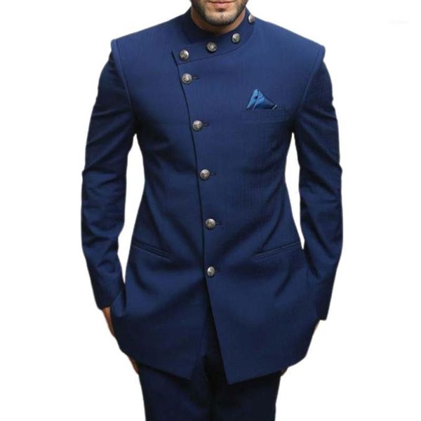 blue jodhpuri suit for wedding 2 piece jacket with pants groom tuxedo male fashion costume arrival men's suits & blazers, White;black
blue jodhpuri suit for wedding 2 piece jacket with pants groom tuxedo male fashion costume arrival men's suits & blazers, White;black