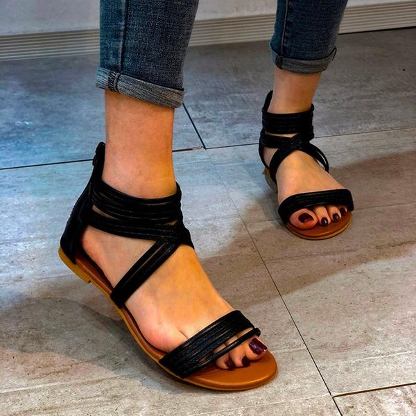 sandals women summer fashion women's 2021 flat snake print open toe woman beach shoes roman ladies sandalias, Black
sandals women summer fashion women's 2021 flat snake print open toe woman beach shoes roman ladies sandalias, Black