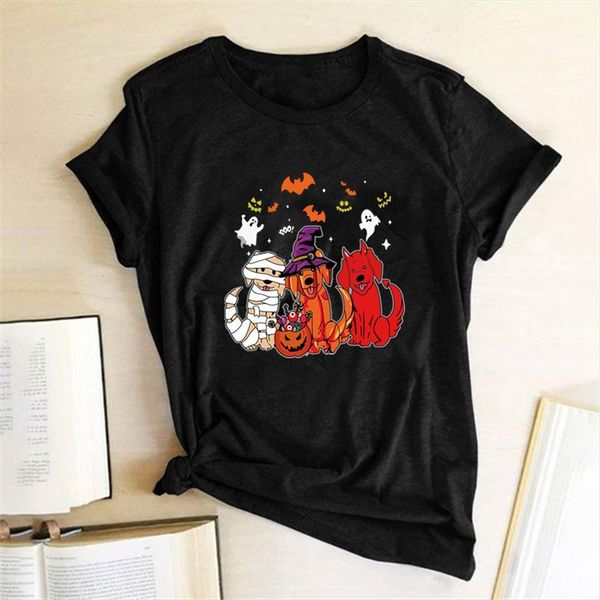 dogs bats pumpkin ghost women print halloween summer aesthetic clothes loose o neck graphic tees harajuku ropa de mujer, White
dogs bats pumpkin ghost women print halloween summer aesthetic clothes loose o neck graphic tees harajuku ropa de mujer, White