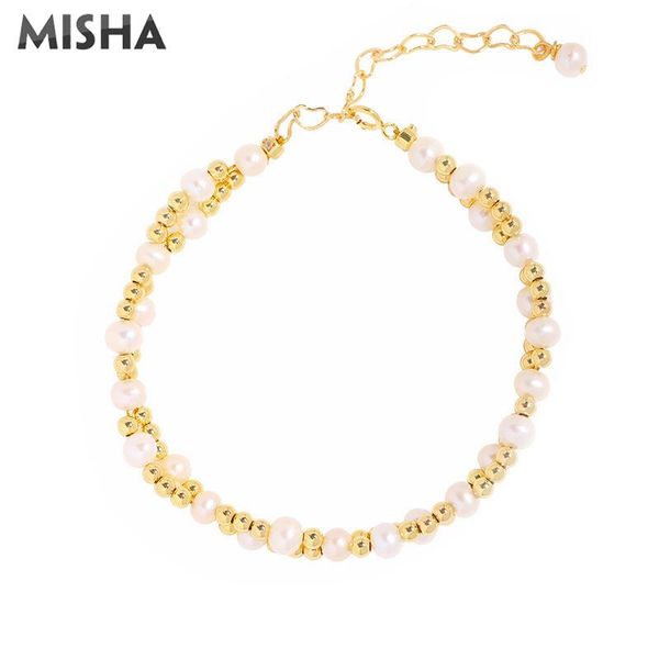 bangle misha pearl bracelet for women luxury natural charm birthday gifts ladies girls, Black
bangle misha pearl bracelet for women luxury natural charm birthday gifts ladies girls, Black