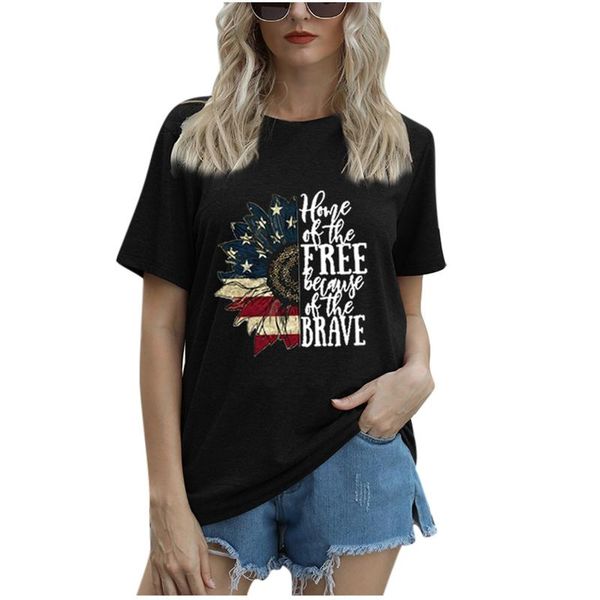 women's t-shirt star print american flag 4th of-july for casual short sleeve party t shirt independence day camiseta mujer, White
women's t-shirt star print american flag 4th of-july for casual short sleeve party t shirt independence day camiseta mujer, White