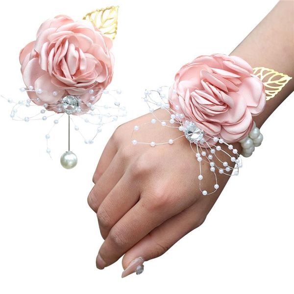 decorative flowers & wreaths 1 set wedding groom man boutonniere and bridal bridesmaid lady wrist flower handmade fashion artificial prom co
decorative flowers & wreaths 1 set wedding groom man boutonniere and bridal bridesmaid lady wrist flower handmade fashion artificial prom co