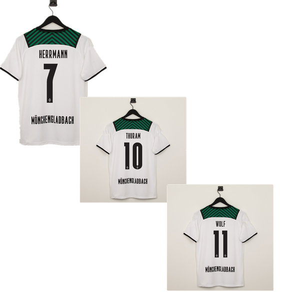men's t-shirts 2022 monchengladbaches short sleeve customize custom name breathable number speed send jersey, White;black
men's t-shirts 2022 monchengladbaches short sleeve customize custom name breathable number speed send jersey, White;black