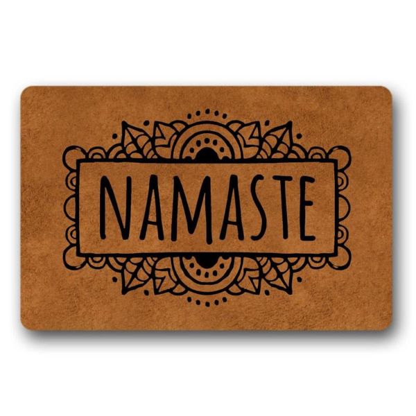 cushion/decorative pillow "namaste welcome" mat funny doormat durable machine-washable indoor/outdoor home sweet apartment door ma
cushion/decorative pillow "namaste welcome" mat funny doormat durable machine-washable indoor/outdoor home sweet apartment door ma