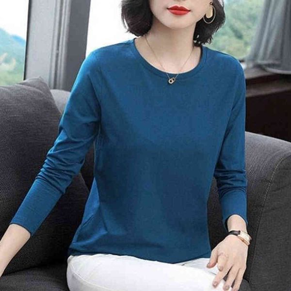 women's t-shirt camisetas mujer autumn plus size t women casual loose female long sleeve woman clothes cotton tee femme 5uqh, White
women's t-shirt camisetas mujer autumn plus size t women casual loose female long sleeve woman clothes cotton tee femme 5uqh, White