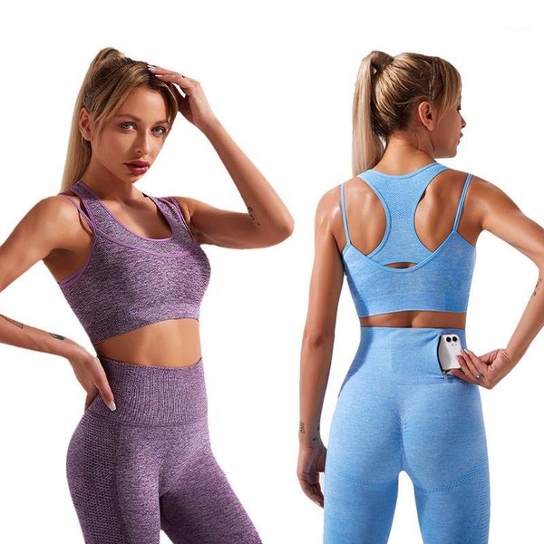 seamless yoga set women fitness sports suits sleeveless gym clothing female sport running clothes high waist leggings outfit
seamless yoga set women fitness sports suits sleeveless gym clothing female sport running clothes high waist leggings outfit