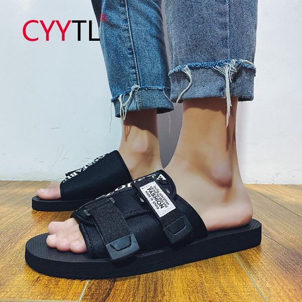 slippers cyytl summer fashion men and women slide sandals indoor outdoor beach wear adjustable couple glissiere toboggan, Black
slippers cyytl summer fashion men and women slide sandals indoor outdoor beach wear adjustable couple glissiere toboggan, Black