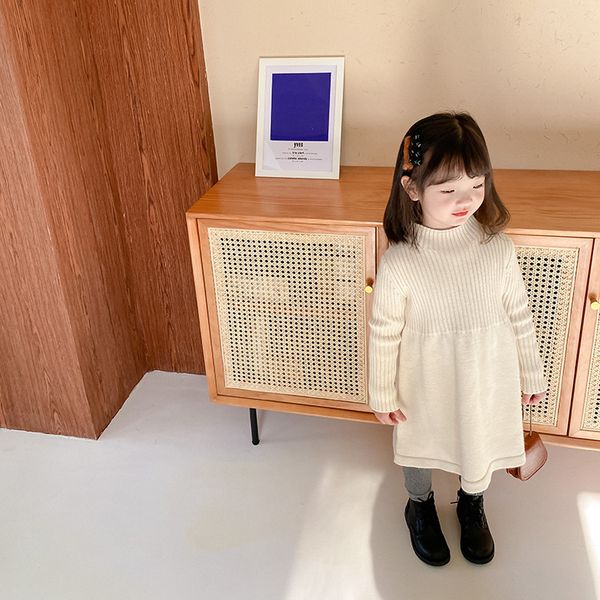 winter girls warm knitted casual long sleeve dresses solid color thick fashion princess dress 1-7y 210508, Red;yellow
winter girls warm knitted casual long sleeve dresses solid color thick fashion princess dress 1-7y 210508, Red;yellow