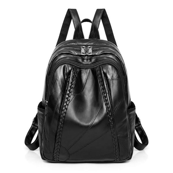 outdoor bags 2021 leather women bagpack large capacity backpacks travel elegant shoulder 
outdoor bags 2021 leather women bagpack large capacity backpacks travel elegant shoulder