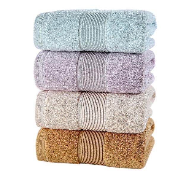100% pure cotton bathtowel with thick long staple soft absorbent four-season all-male and female bath towel
100% pure cotton bathtowel with thick long staple soft absorbent four-season all-male and female bath towel