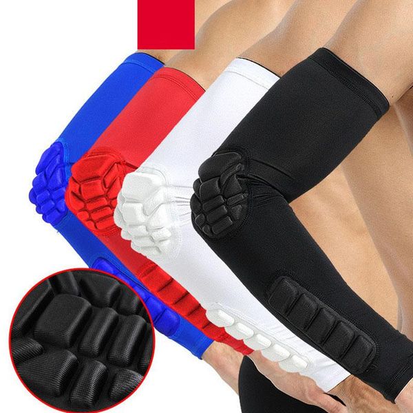 elbow & knee pads 1pcs arm sleeve armband support basketball breathable football safety sport pad brace protector, Black;gray
elbow & knee pads 1pcs arm sleeve armband support basketball breathable football safety sport pad brace protector, Black;gray