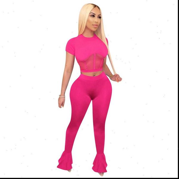 two piece set womens tracksuits crop and bodycon flare pants matching sets summer outfits for wholesale clothing, Gray
two piece set womens tracksuits crop and bodycon flare pants matching sets summer outfits for wholesale clothing, Gray