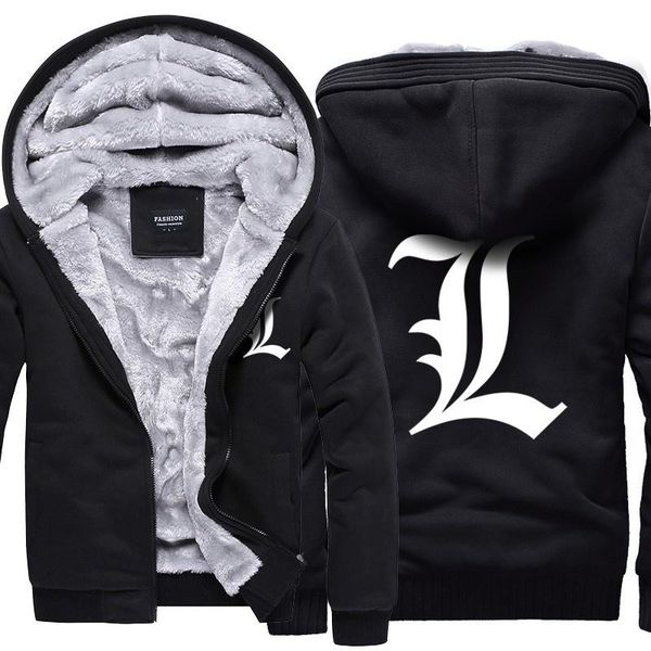 men's hoodies & sweatshirts anime japanese series death note hoodie casual print winter warm cotton fleece thick sweatshirt coat drop, Black
men's hoodies & sweatshirts anime japanese series death note hoodie casual print winter warm cotton fleece thick sweatshirt coat drop, Black