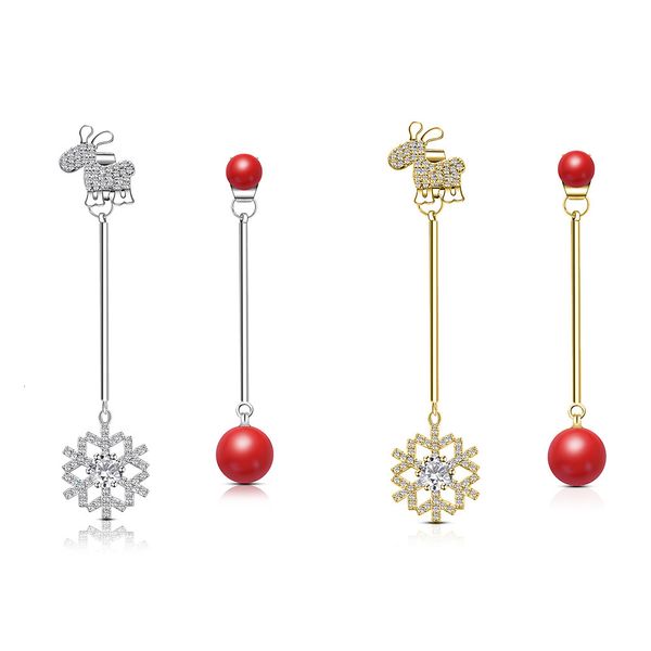dangle earrings selling korean asymmetric s925 silver fashion ol women's tassel long christmas snowflake inlaid zircon
dangle earrings selling korean asymmetric s925 silver fashion ol women's tassel long christmas snowflake inlaid zircon