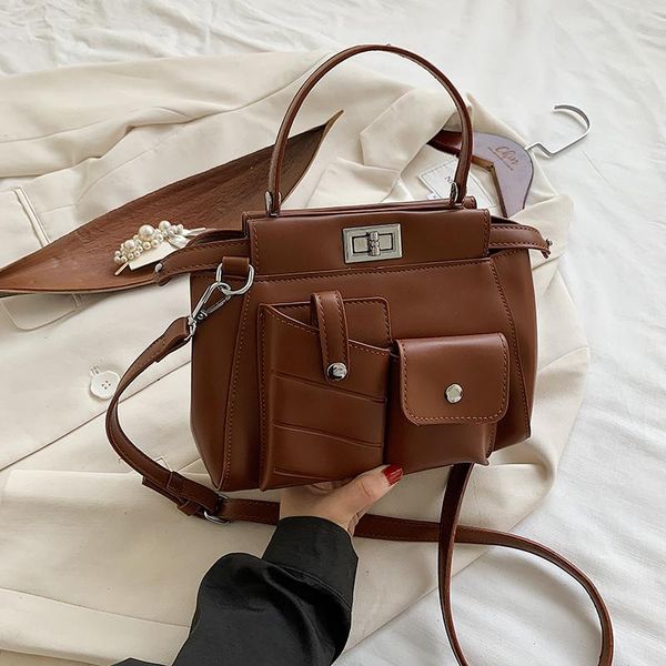 women's multi-pocket design shoulder bag personality simple luxury quality handbag casual fashion pet bags
women's multi-pocket design shoulder bag personality simple luxury quality handbag casual fashion pet bags