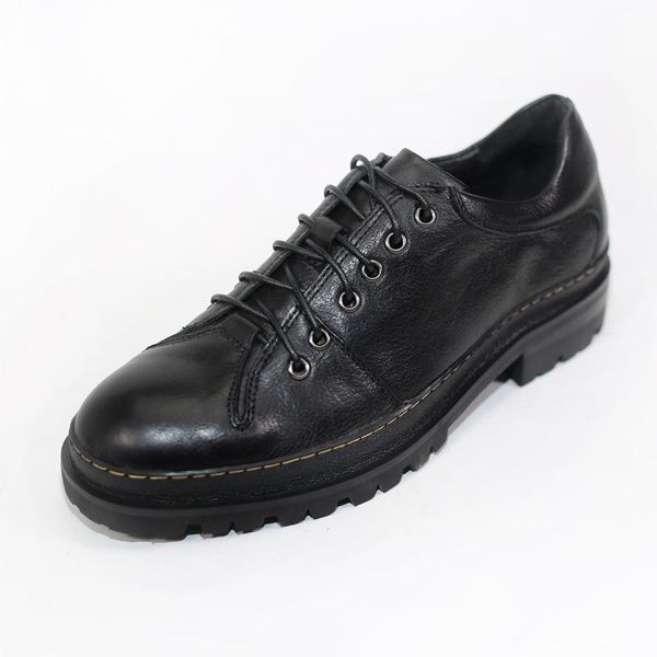lace up leather retro leisure handicraft old trend men's shoes thick bottom outdoor work wear military boots punk dress, Black
lace up leather retro leisure handicraft old trend men's shoes thick bottom outdoor work wear military boots punk dress, Black