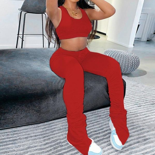 women's tracksuits women tank and stacked pants 2 piece set casual sportswear sleeveless fashion workout grey matching sets, Gray
women's tracksuits women tank and stacked pants 2 piece set casual sportswear sleeveless fashion workout grey matching sets, Gray