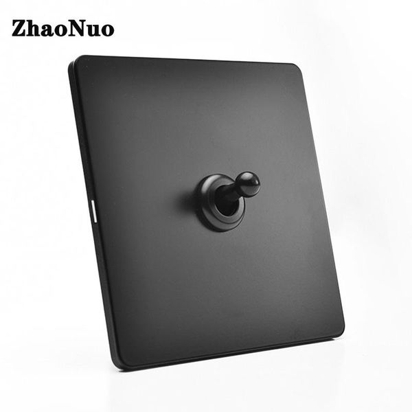 smart home control 1-4 gang 2 way retro toggle switch brass lever black stainless steel panel wall lamp eu socket
smart home control 1-4 gang 2 way retro toggle switch brass lever black stainless steel panel wall lamp eu socket