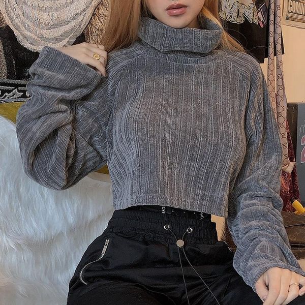 women's sweaters goth aesthetic gothic sweater autumn/winter street wear high collar long sleeves navel revealing casual hoodie harajuk, White;black
women's sweaters goth aesthetic gothic sweater autumn/winter street wear high collar long sleeves navel revealing casual hoodie harajuk, White;black