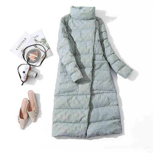 ailegogo - women's double-sided feather long et, white duck feather, snow plaid coat, winter clothing, 90%, Black
ailegogo - women's double-sided feather long et, white duck feather, snow plaid coat, winter clothing, 90%, Black