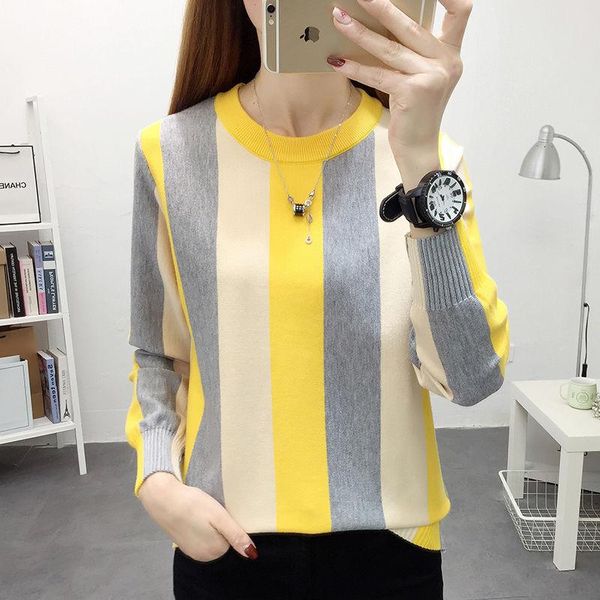 core-spun yarn large size dress sweater autumn and winter thin fat mm loose slimming bottoming shirt women's sweaters, White;black
core-spun yarn large size dress sweater autumn and winter thin fat mm loose slimming bottoming shirt women's sweaters, White;black