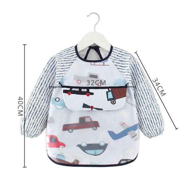 2pieces/lot cute cartoon baby bibs waterproof infant eating children drawing long sleeve apron burp cloth baby feeding bib accessories 0-2y
2pieces/lot cute cartoon baby bibs waterproof infant eating children drawing long sleeve apron burp cloth baby feeding bib accessories 0-2y