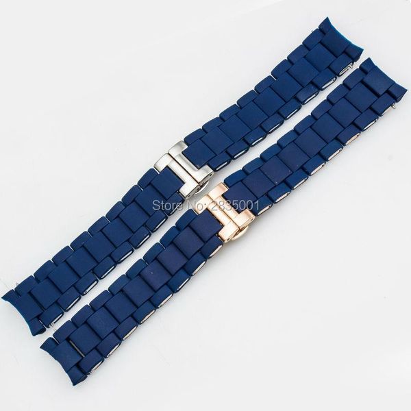 watch bands blue rubber wrapped stainless steel solid watchband for ar watches curved end strap with push-button clasp 20/23mm, Black;brown
watch bands blue rubber wrapped stainless steel solid watchband for ar watches curved end strap with push-button clasp 20/23mm, Black;brown