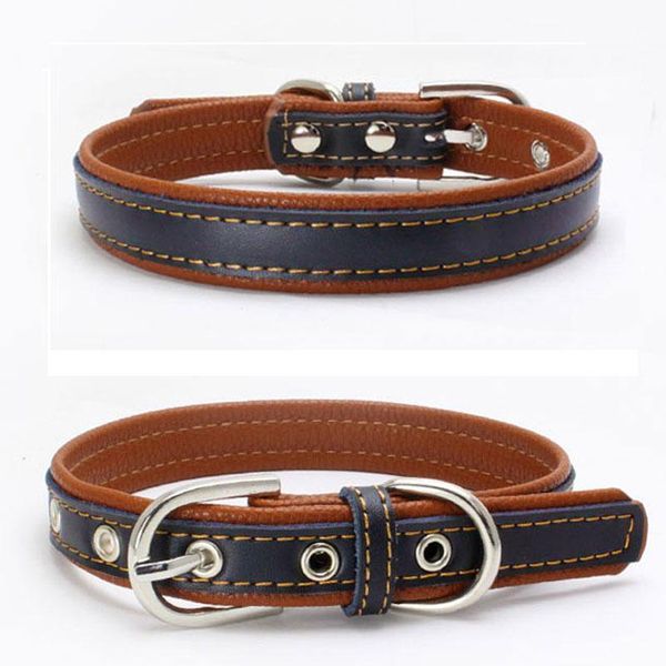 dog collars & leashes pet genuine leather solid pure collar basic for small large
dog collars & leashes pet genuine leather solid pure collar basic for small large