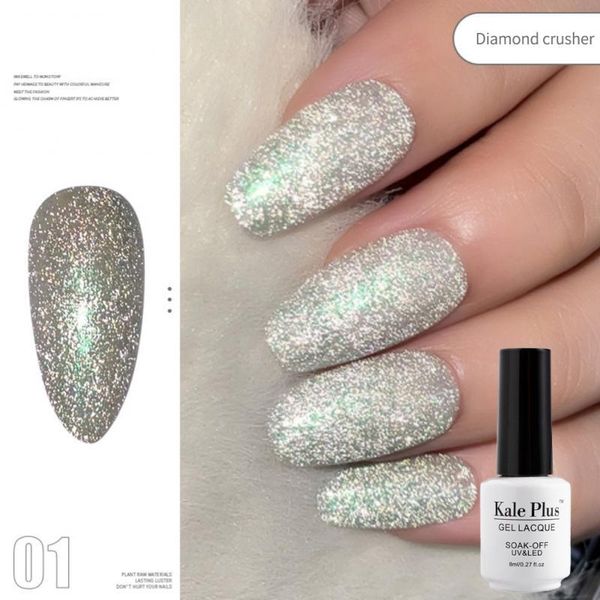 nail gel 10/8ml sparkling glue diamond reflective glitter semi permanent art varnish for manicures need base coat, Red;pink
nail gel 10/8ml sparkling glue diamond reflective glitter semi permanent art varnish for manicures need base coat, Red;pink