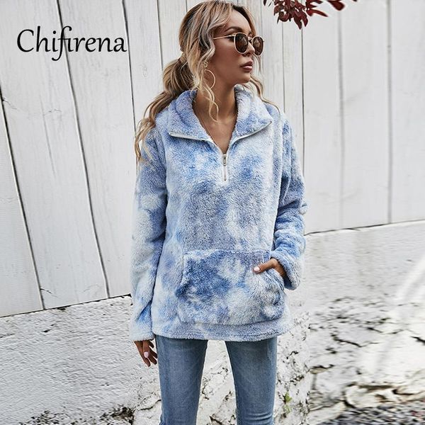 chifirena tie dye women sweatshirt hoodies winter zipper hooded fleece pullover thick hoody casual loose women's jackets, Black;brown
chifirena tie dye women sweatshirt hoodies winter zipper hooded fleece pullover thick hoody casual loose women's jackets, Black;brown