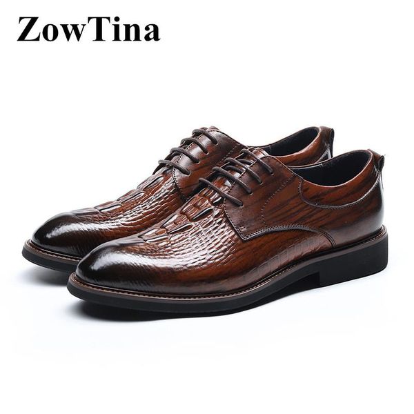 dress shoes brown genuine leather men lace formal business oxford 2021 design zapatos de hombre fashion brogue sapato man, Black
dress shoes brown genuine leather men lace formal business oxford 2021 design zapatos de hombre fashion brogue sapato man, Black