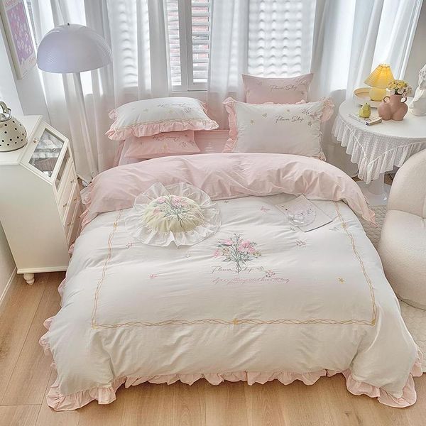 bedding sets nature washed cotton duvet cover set 4pcs embroidered luxury wildflower elegant bed sheet pillowcases soft breathable
bedding sets nature washed cotton duvet cover set 4pcs embroidered luxury wildflower elegant bed sheet pillowcases soft breathable