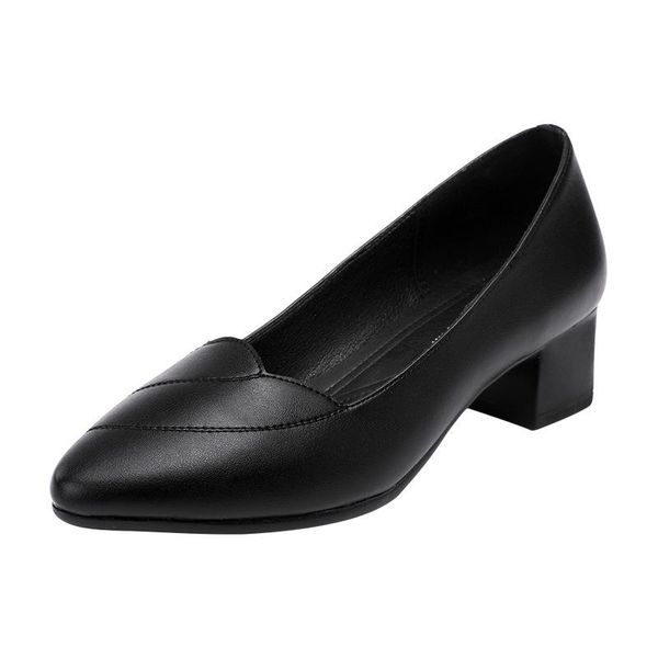 dress shoes fashion elegant pointed toe shallow block square heel spring fall 2021 med heels pumps ladies office work shoe 41 42, Black
dress shoes fashion elegant pointed toe shallow block square heel spring fall 2021 med heels pumps ladies office work shoe 41 42, Black