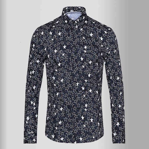 tee shirt shirt digital printing luxury pentagram long sleeve casual mens fashion slim fit male shirts 3xl, White;black 
tee shirt shirt digital printing luxury pentagram long sleeve casual mens fashion slim fit male shirts 3xl, White;black