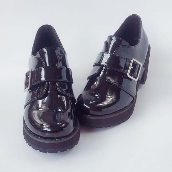 vintage japanese black pu lolita shoes student uniform leisure cosplay leather shoe buckle strap high platform dress
vintage japanese black pu lolita shoes student uniform leisure cosplay leather shoe buckle strap high platform dress