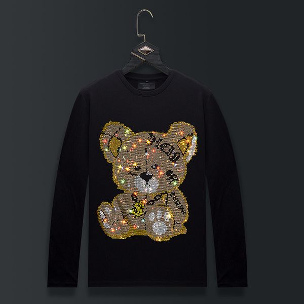 fashion fleece hoodies men's long sleeve t shirt spring and autumn brand bear heavy craft fattening oversize base 2021, Black
fashion fleece hoodies men's long sleeve t shirt spring and autumn brand bear heavy craft fattening oversize base 2021, Black