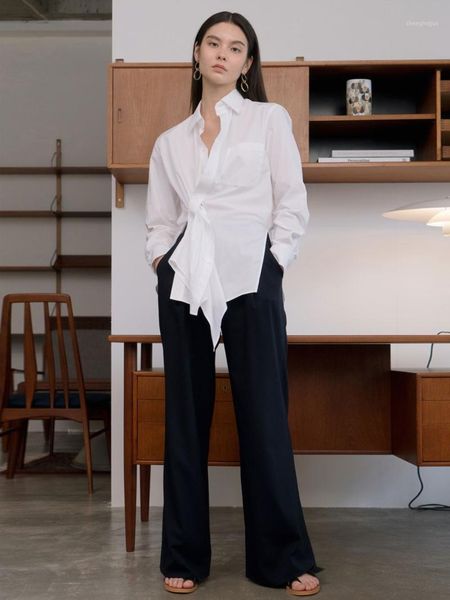 women's blouses & shirts ael fashion irregular ruched white shirt casual long sleeve pure cotton blouse 2021 hight quality clothin
women's blouses & shirts ael fashion irregular ruched white shirt casual long sleeve pure cotton blouse 2021 hight quality clothin