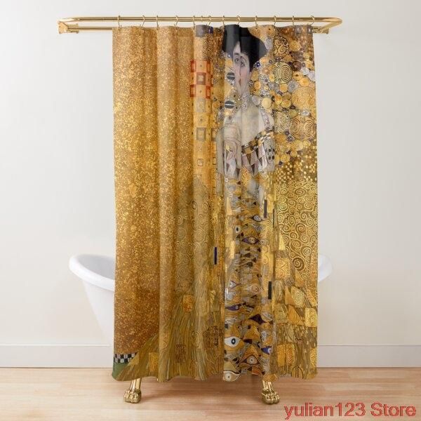 in gold gustav klimt bath polyester shower curtain for bathroom nordic waterproof curtains home décor
in gold gustav klimt bath polyester shower curtain for bathroom nordic waterproof curtains home décor