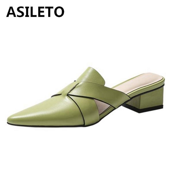slippers asileto 2021 half heel shoes mules patchwork pointed toe slingbacks 3.5cm chunky us9 green beige apricot a4326, Black
slippers asileto 2021 half heel shoes mules patchwork pointed toe slingbacks 3.5cm chunky us9 green beige apricot a4326, Black
