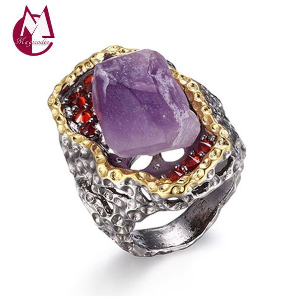 cluster rings big purple natural stone crystal pure 925 sterling silver fashion fine jewelry gifts for women black friday 2021 arrival r05, Golden;silver
cluster rings big purple natural stone crystal pure 925 sterling silver fashion fine jewelry gifts for women black friday 2021 arrival r05, Golden;silver
