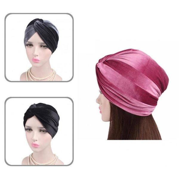 berets female casual brimless pure color turban cap accessory beanie headwrap solid for spa, Blue;gray 
berets female casual brimless pure color turban cap accessory beanie headwrap solid for spa, Blue;gray