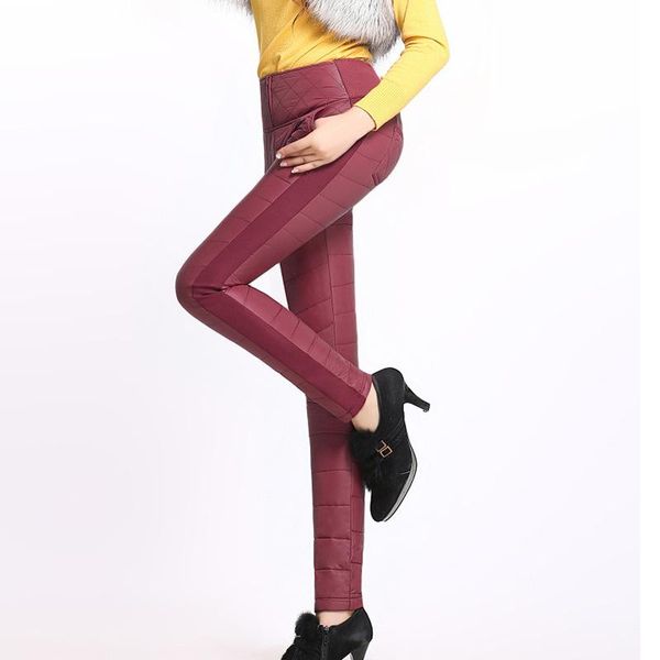 women's pants & capris women winter plus size solid thicken pencil down lady autumn velvet pocket warm casual zipper trousers, Black;white
women's pants & capris women winter plus size solid thicken pencil down lady autumn velvet pocket warm casual zipper trousers, Black;white